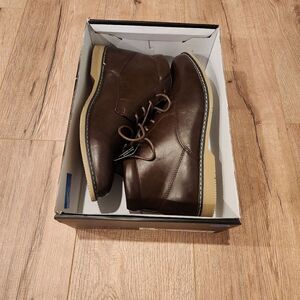 LONDON FOG Brown Lace Up Men's Boot Shoes Size 11,5